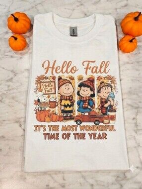 Fall shirt snoopy And Friends cute trendy dog mom short sleeve Tshirt Retro